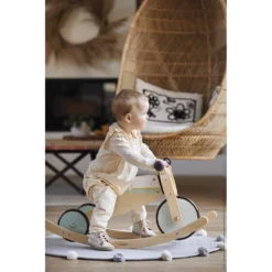 Janod Tricycle 2 En 1 à Bascule -Magasin De Jouets En Bois tricycle 2 en 1 a bascule bois 4