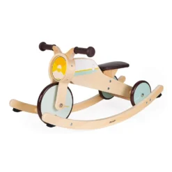 Janod Tricycle 2 En 1 à Bascule -Magasin De Jouets En Bois tricycle 2 en 1 a bascule bois 5