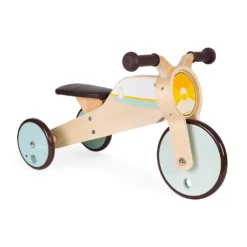Janod Tricycle 2 En 1 à Bascule -Magasin De Jouets En Bois tricycle 2 en 1 a bascule bois 6