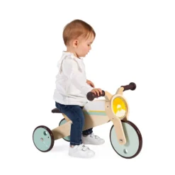 Janod Tricycle 2 En 1 à Bascule -Magasin De Jouets En Bois tricycle 2 en 1 a bascule bois 7