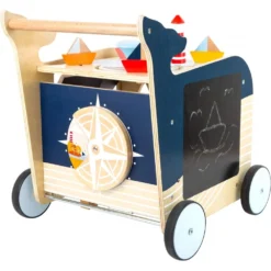 Small Foot Trotteur Voyage Marin -Magasin De Jouets En Bois trotteur voyage marin bois 4