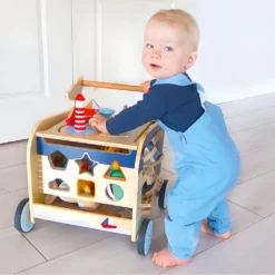 Small Foot Trotteur Voyage Marin -Magasin De Jouets En Bois trotteur voyage marin bois 7