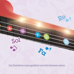 Ukulélé électrique -Magasin De Jouets En Bois ukulele electrique bois 3