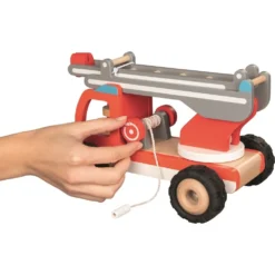 Goki Véhicule Secouriste -Magasin De Jouets En Bois vehicule secouriste bois 3