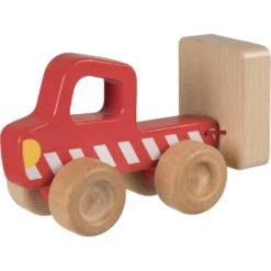 Goki Véhicule Utilitaire à Benne -Magasin De Jouets En Bois vehicule utilitaire a benne bois 2